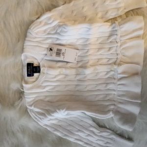 Polo infant sweater